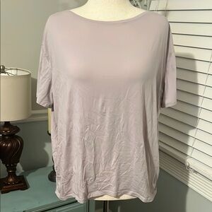 CRZ YOGA Lavender Relaxed Boxy Tee Size Large (12)